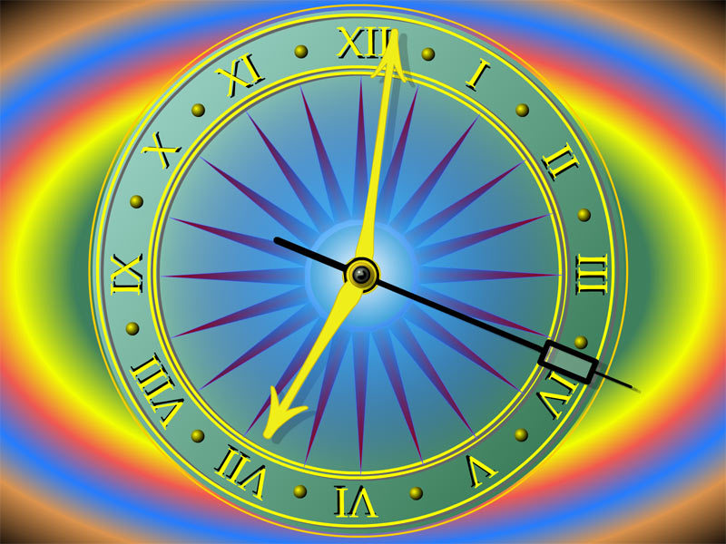 Lucent Clock ScreenSaver Screenshot